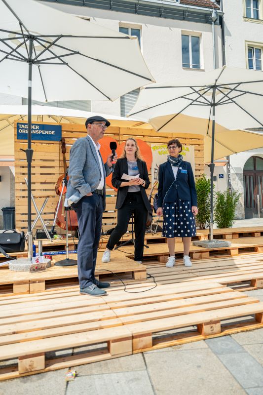 Peter Schlauderer, Marina Gottschalk und Brigitte Herzog