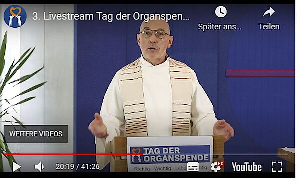 Videoansprache von Paters Klaus Schäfer