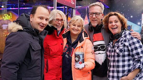 v.l.n.r.: Dr. F. Lehmann, R. Schlink, U. Montini, J.-M. Andresen und S. Neu), Foto© WDR