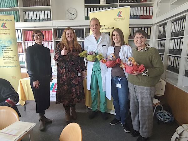 Fr. Scheurich, Fr. Aryeequaye, Hr. Dr. Mittler, Fr. Dr. Walter und Fr. Prof. Dr. Krämer