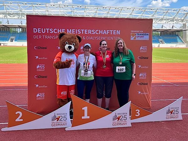 3. Platz beim Ballweitwurf