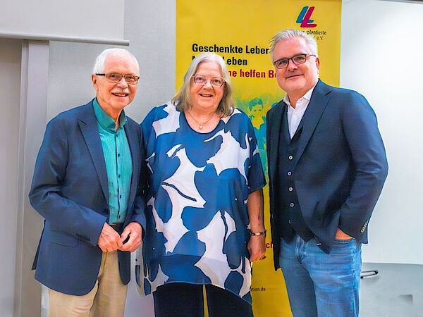 Prof. Dr. Gerd Otto, Jutta Riemer und Prof. Dr. Peter Sauer