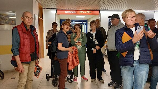 Rundgang im Klinikum
