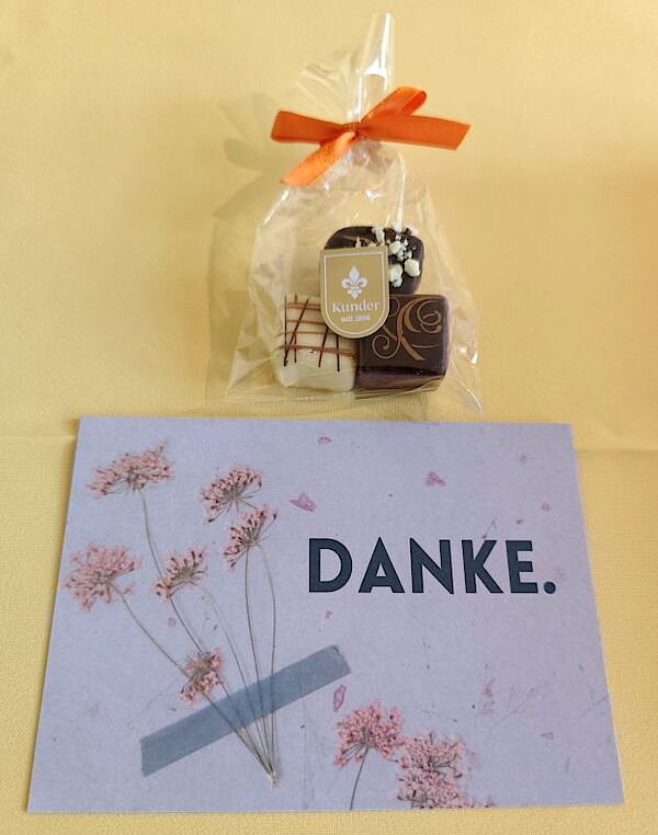 Unser Dankeschön-Geschenk