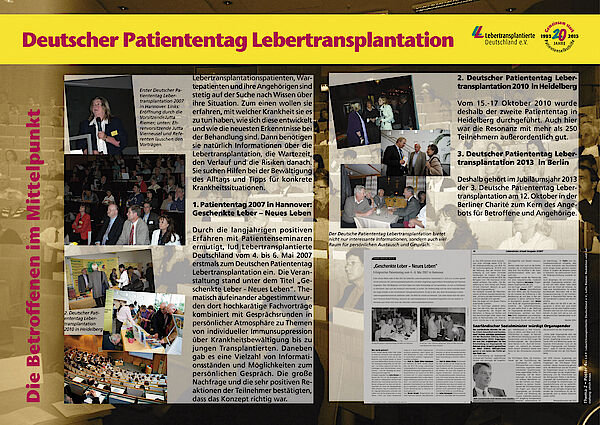 Deutscher Patiententag Lebertransplantation