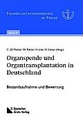 Buchcover Organspende und Organtransplantation in Deutschland