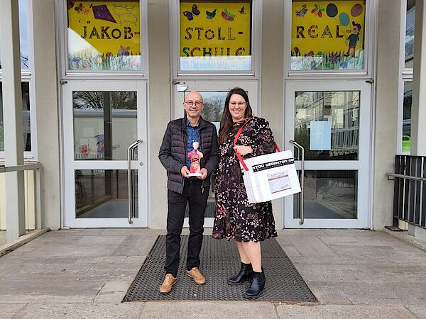 Peter Schlauderer mit Nichte Theresa Ploetz 